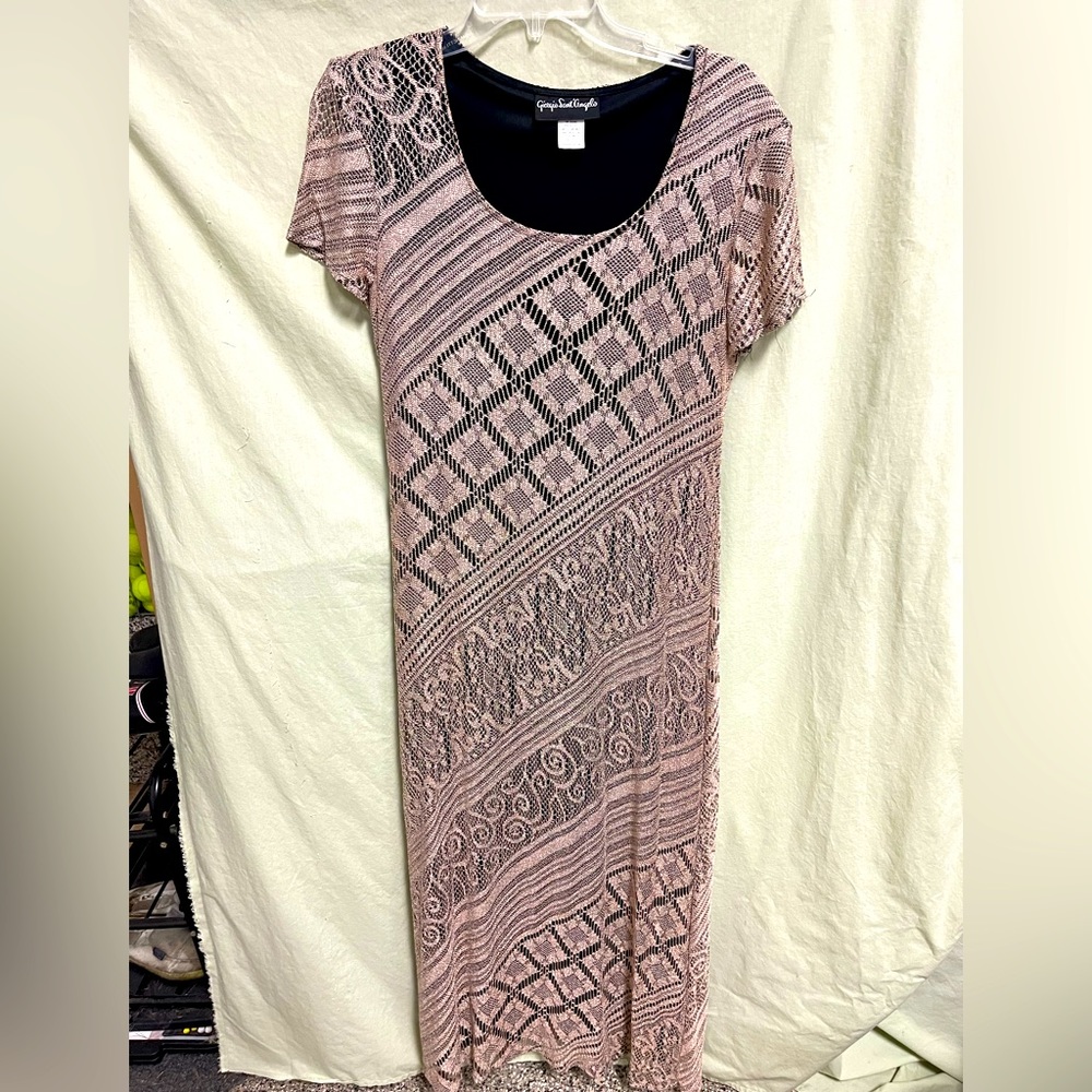 Womens 7/8 evening wear Dress